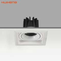 New Design Square 9W Ceiling LED COB Grille Spot Downlight图1