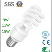 Half Spirl Energy Saving Bulbs Ce RoHS Approved