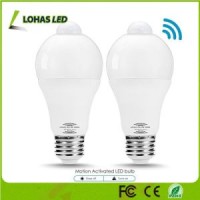 E26 9W LED PIR Infrared Motion Sensor Light Bulb