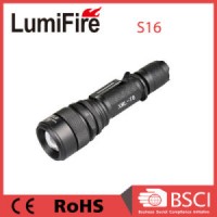 S16 Waterproof Rechargeable Zoom Dimmer High Power Hunting Search Light