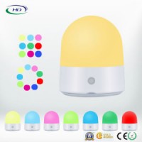 LED Touch Multi-Color Night Light USB Smart Rechargeable Lamp