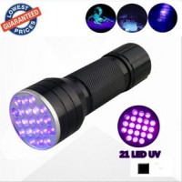 21 LED UV Light 395 Nm Blacklight Ultraviolet Flashlight