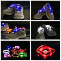 Nylon LED Lighting Party Shoelace