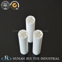 99 Al2O3 Ceramic Tube Porous Alumina Tube