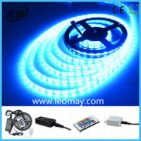 24 Key Controller+12V Power Supply +5M 5050 RGB 300LEDs LED Strip with CE UL