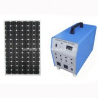 100W Solar AC Power System Lighting for Home with Pure Sine Wave Inverter