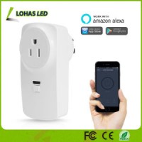 Control Your Devices From Anytime Anywhere WiFi Smart Plug Work with APP/Amazon Alexa/Google Ho