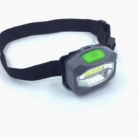 Plastic Fishing Outdoor Camping COB 3W LED Head Torch