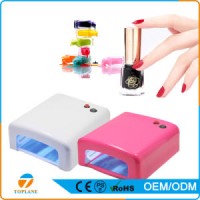 Professional Art Pink and White 36W UV LED Nail Lamp