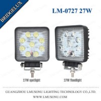 4.3 Inch Bridgelux LED Spot Light 27W Offroad LED Work Light