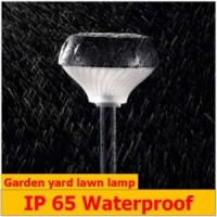 Solar Powered LED Lawn Light Decorative Garden Stick Power Lamp