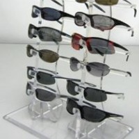 Custom Clear Acrylic Eyewear Display Stand. Sunglasses Display  Eyeglass Display