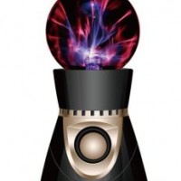 Bluetooth Wireless Speaker Magic Plasma Ball Light Flash Disco Lamp Loudspeaker Sound Box Support TF