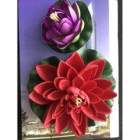 Artificial Lotus Water Floating Flower Decoration