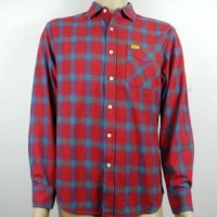 in Stock Items Red Checked Casual Shirts  Fashion Stock Garments