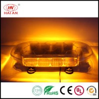 Portable Caution Tool Amber Mini Light Bar Magnet LED/Halogen Beacon Light Waterproof