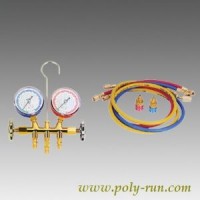 2-Valve Brass Refrigerant Manifold Pressure Gauges (PR6001A)