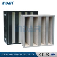 V-Bank HEPA Air Filter for Rigid Box HVAC System