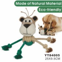 Natural Hemp Interactive Dog Pet Toy Pet Supply (YT84005)