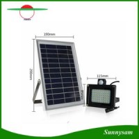 54 LED Outdoor Solar Motion Sensor Floodlight PIR Security Night Light Waterproof Wall Mount Lamp