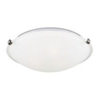 3 Light Ceiling Flush Mount with Clip