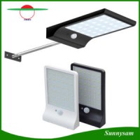 Outdoor 450lm 36 LED Solar Powered Motion Sensor Light Waterproof Wall Lamp for Path Garden with Mou