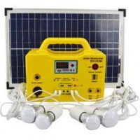 10W~300W Mini Portable DC Solar Home Lighting Power System with Panel