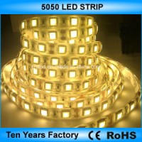 12V SMD 5050 2700K Warm White LED Strip Lighting