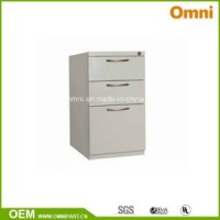 Mobile Pedestal Cabinet; Three Drawers Steel Cabinet; Steel Storage (OM-NS-05)