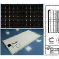 36V 245W 250W 255W Mono Crystalline Solar System Panel PV Module