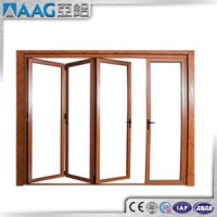 Aluminum/Aluminum Space-Saving Folding Doors and Windows