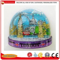 Gifts Souvenirs of Plastic Snow Globe  Plastic Snow Dome Water Ball Crafts