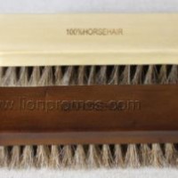 Shoe Polish Wooden Horse Hair Brush