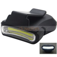 Portable COB LED Hat Lamp for Fishing Hunting Outdoor Clip on Cap Light