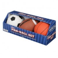 3 Ball Set Plastic PVC Toy Gift for Baby