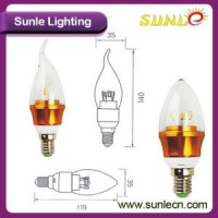 LED Candle Light Bulbs Gold Candle LED Bulb (SL-IN)