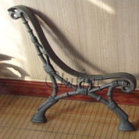 OEM Madrid Ductile Iron Casting Bench Leg for Garden Furniture