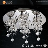 Modern Glass Chandelier Crystal Lighting Om937