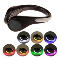 Reflective Safety Night Running Gear Shoes Clip LED Light for Runners Joggers Bikers Walkers Strobe