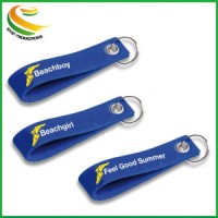 Customized Simple Design Wool Felt Key Chain for Promotional Gift