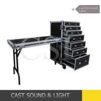 Customized Flight Case  Aluminium Case with Drawers