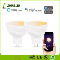 2018 LED Lighting New Product 5W MR16 2000K-6500K WiFi Smart Spotlight