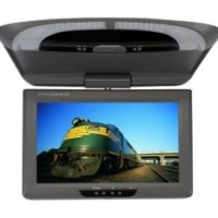 9 Inch Car Monitor Roof Mount Car LCD Color Monitor Flip Down Monitor  Ceiling Roof Mount Display Mo