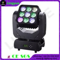 9PCS 10W Mini LED Moving Head Lighting Stage Equipment