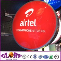 Airtel Square Box Feet LED Light Box for Advertising Display