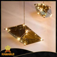 Hotel Interior Glass Decorative LED Pendant Hanging Lamps (KA8122-M)