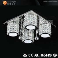 LED Modern Crystal Ceiling Lamp for Living Room (OM88149-4)