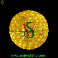 Commercial Street/Tree Decoration LED 3D Ball Acrylic Motif Lights