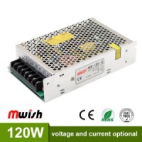 Marketable Price Miniature Aluminum 120W DC12V 10A LED Power Supply