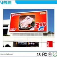 Outdoor P10mm Waterproof Fixed Installation LED Display with High Brightness